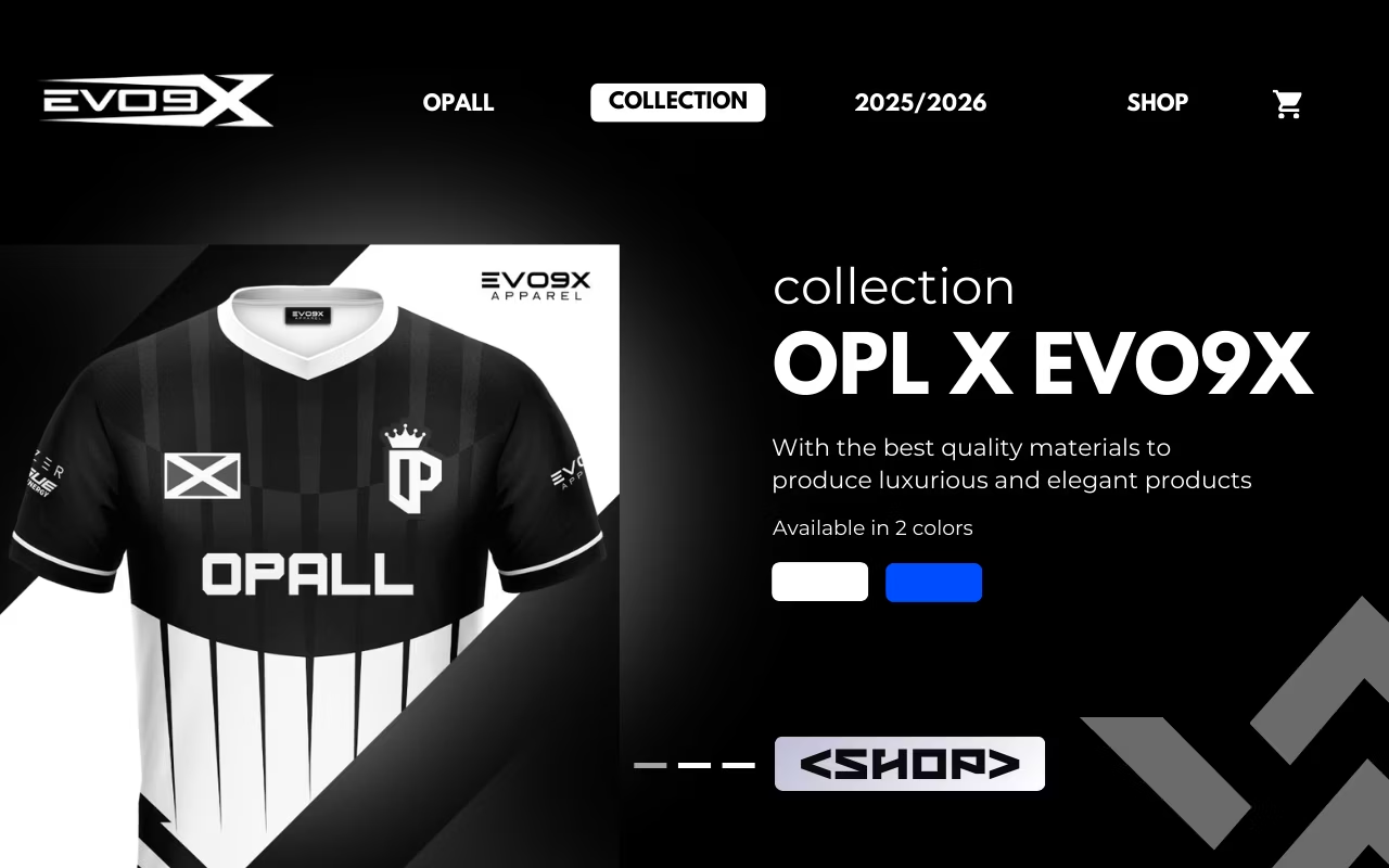 OPL × EVO9X Collection - Shop the official jersey